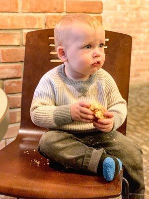 My boys love the donuts on Sunday mornings