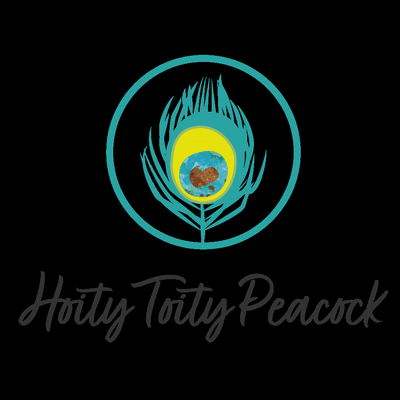 Hoity Toity Peacock Logo