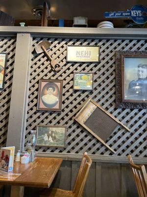 Cracker barrel inside