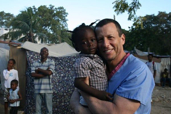 Dr. Zwiebel was with medical first responder teams treating the injured in Haiti