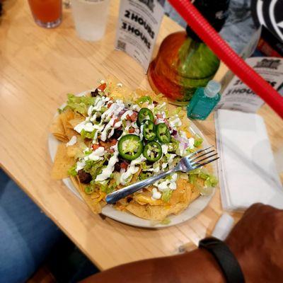 Nachos w/ steak