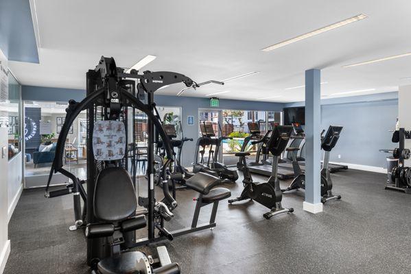 Work out in our state-of-the-art fitness center