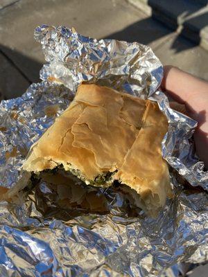 Spanakopita so good, you'll almost forget to take your Yelp photo!