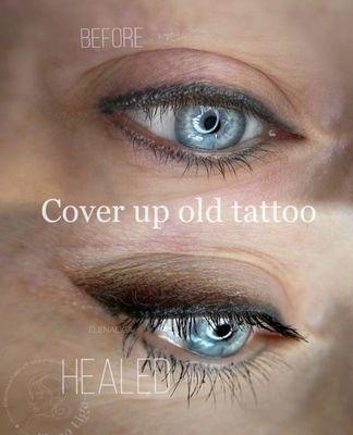 Transform an old and boring winged eyeliner into a beautiful and elegant shading eyeliner