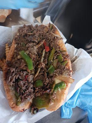 Authentic Philly Cheese Steak