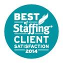 Dallas Best of Staffing Award 2014