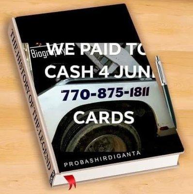 I pay   cash   for junk cars trucks suvs vans wrecked no wheels no title no problem same day service
TEXT OR CALL  
7708751811