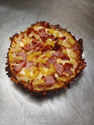 Pizza hawaiana jamón y piña