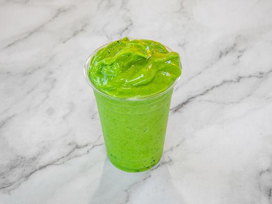 Delicious Protein Shake , Green Machine.