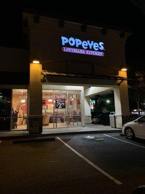 Popeyes located at Palma plaza