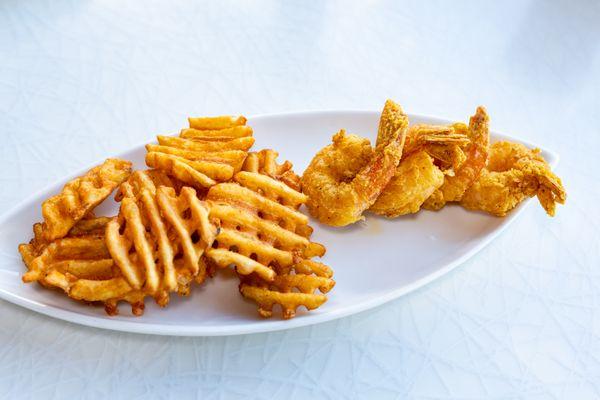 KIDS SHRIMP AND FRIES