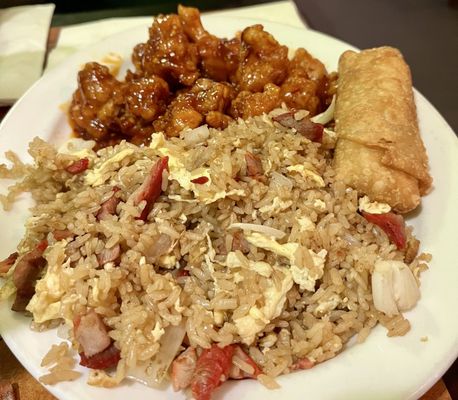 General Tso's combo