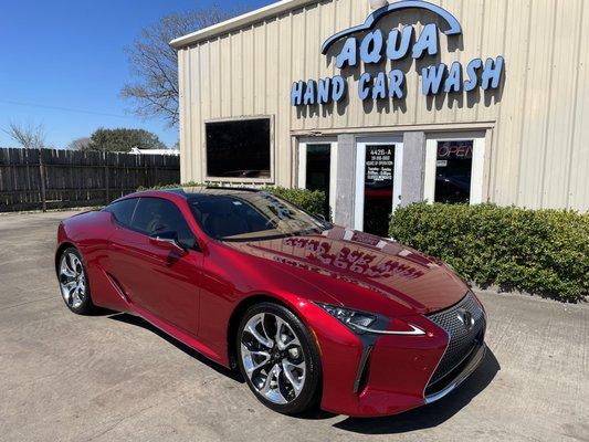 My 2021 Lexus LC 500.