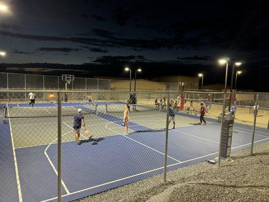 What other Coffee place has pickleball and sand volleyball available in their backyard? Only CTZN Coffee! Love this place!