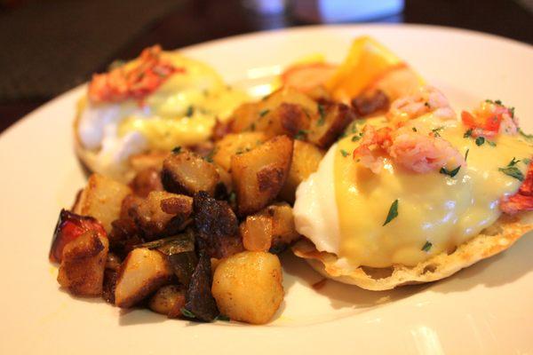 PICKS Eggs- Lobster Eggs Benedict- need I say more?!! A special New England treat and oh so good!