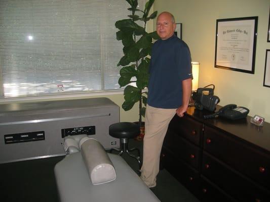 One of the treatment rooms