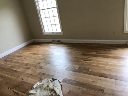 Flooring installation