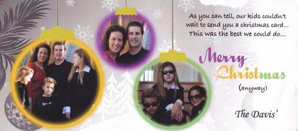 Christmas card from the 1st family of CLC