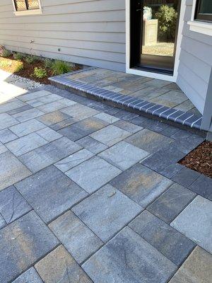 Added a little paver work :)