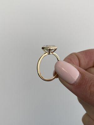 10yr updated engagement ring