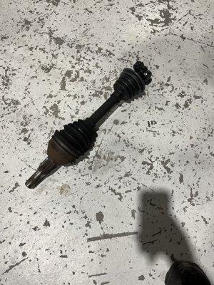 Damaged Axle