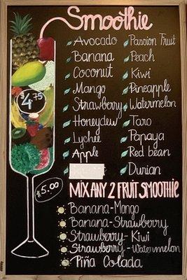 SMOOTHIES }:{