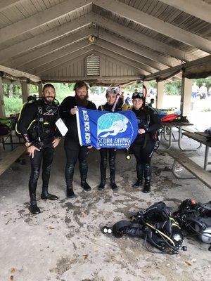 Exciting Scuba Lesson Pictures