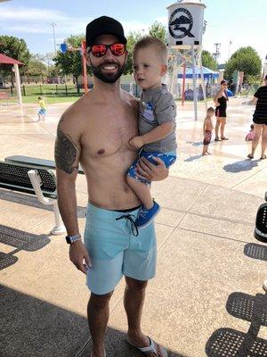 Splash pad, water, fun