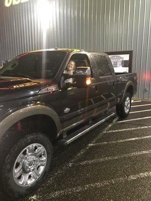 My wife's new truck! Hope she lets me use it.