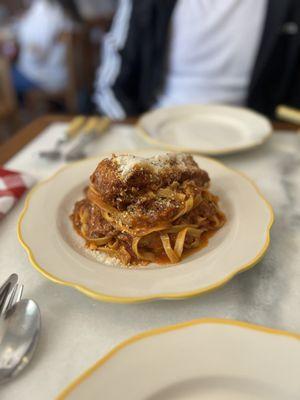 Fettuccine Maiale e Supuntature