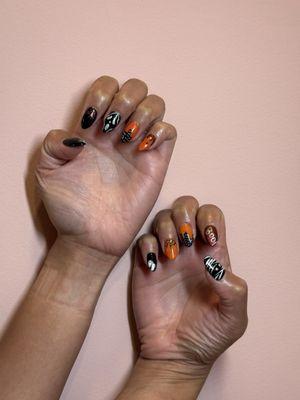 Nail art by Sara