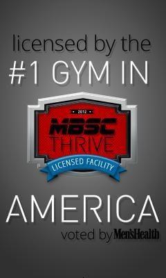 Voted #1 gym in America by Men'sHealth