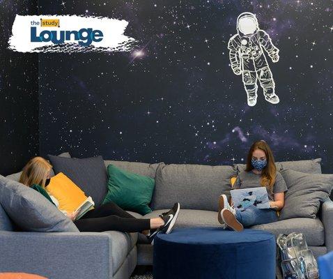 The Study Lounge is an exclusive space for middle and high school students.