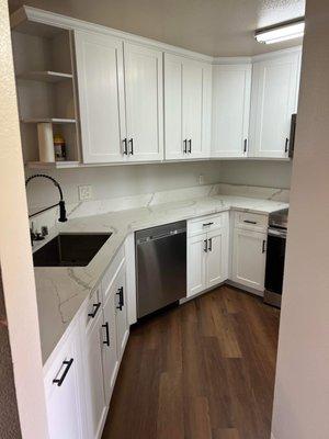 Kitchen cabinets