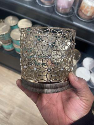 Candle holder to match furniture.