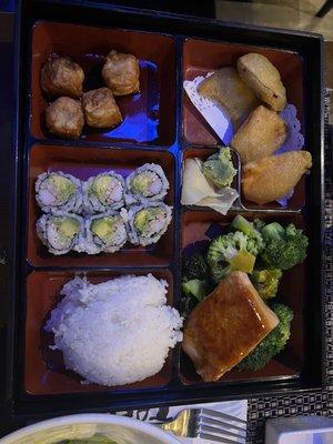 Teriyaki Salmon Bento Box