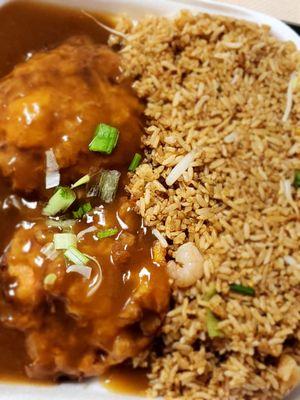 Shrimp egg foo young