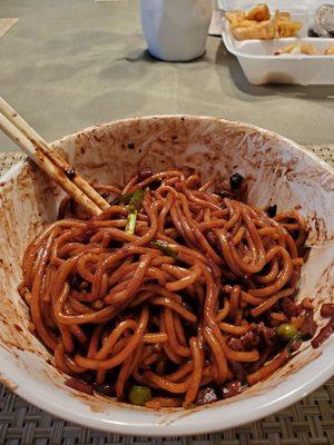 Ja Jiang Mein noodles are the best here in Omaha.