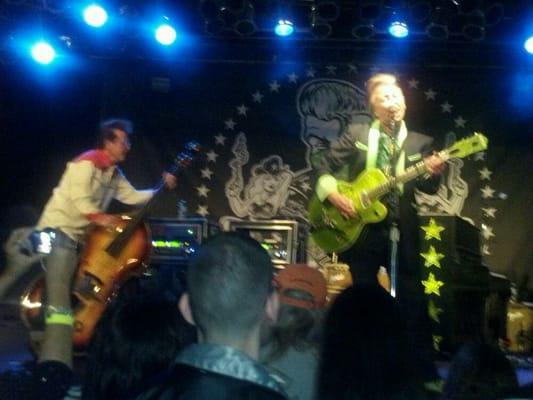 Brian Setzer at Pop's