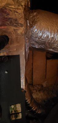 Same issue improper install blocking over 80% of air flow into this duct. This is another companies work.