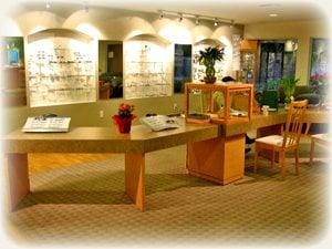 Our optical department boasts a large selection of frames to choose from!