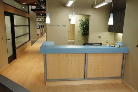 TDR Ortho Novi front desk