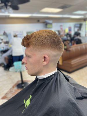 "Fresh fades, sharp styles. Step up your game at Cruz Cuts!"