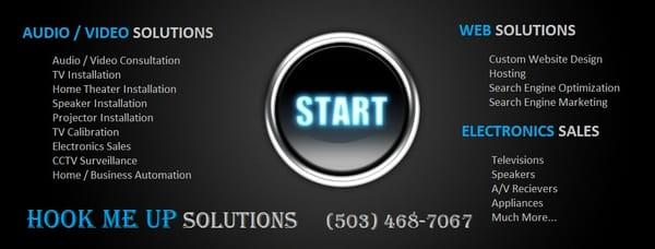 Start now by calling Hook Me Up Solutions