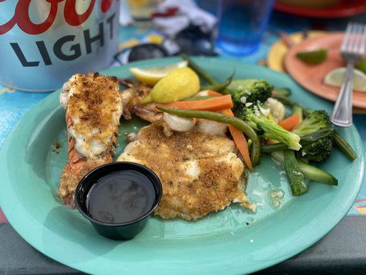 Cape cod imperial with flounder