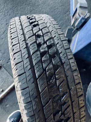 Also tire tread separation