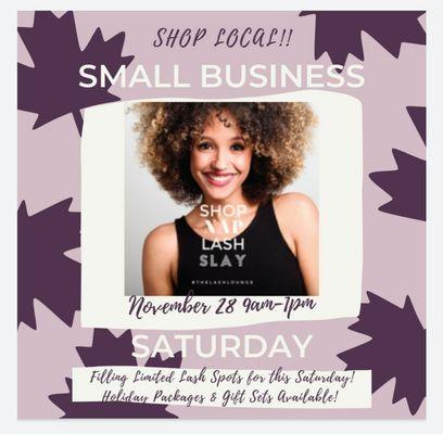 Shop Local on Small Business Saturday