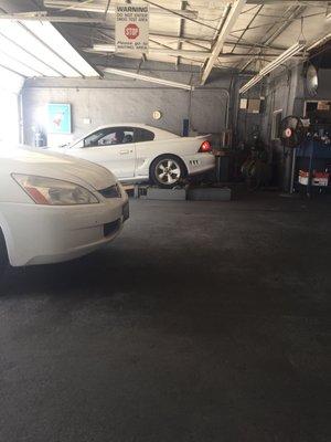 Very clean shop, respectful and knowledgeable staff. They take their time and protect your car.