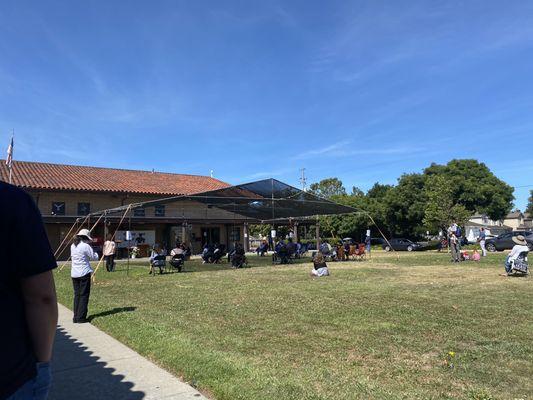 Outdoor Mass on Father's Day 2020 (due to COVID-19)