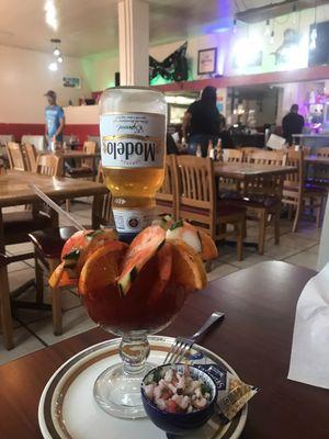 This Michelada was a meal alone!